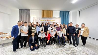 Young Specialists of the Samruk-Kazyna JSC enterprises to Have Visited the Center for Development of Special Children in Atyrau