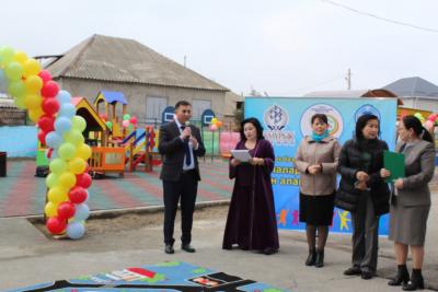 The Orphanage to Receive a Playground as a Gift from Samruk-Kazyna JSC